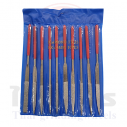 ตะไบเพชร 4*160mm.(10pcs./set)