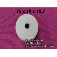 หินเจียรสีขาว ขนาด3นิ้ว-75x19mm.