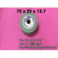 หินเจียรสีเขียว ขนาด3นิ้ว-75x25mm.