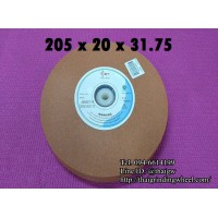 หินเจียรสีส้ม ขนาด8นิ้ว-205x19mm.